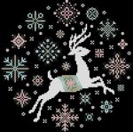 (image for) Snowflake Reindeer